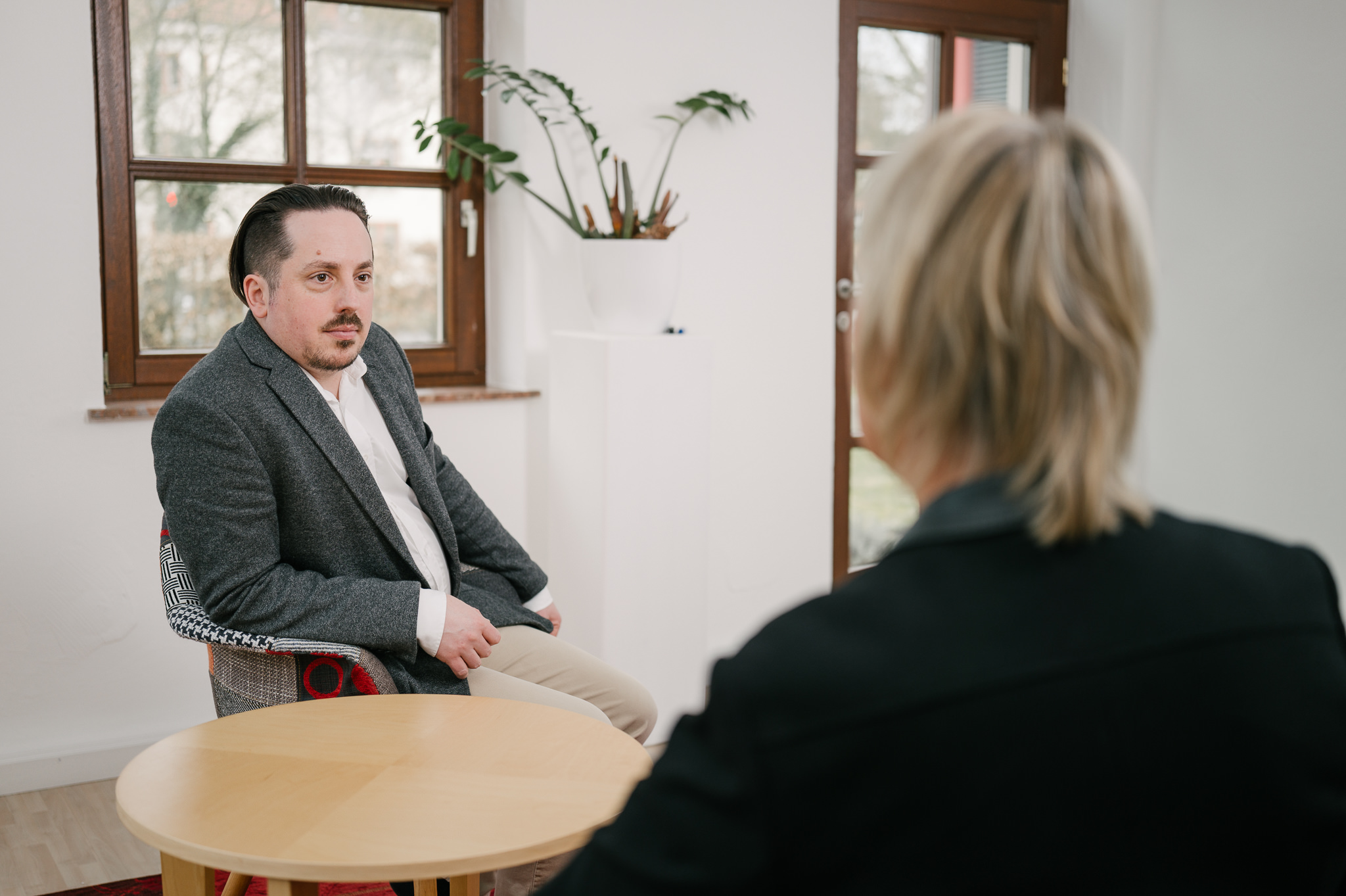 Samuel Kümmel in einer echten Arbeitssituation
